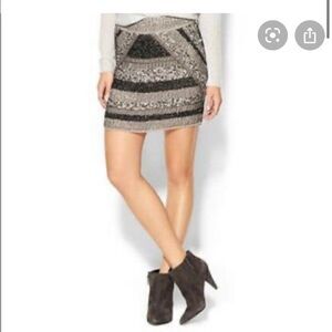 Piperlime beaded mini skirt sz-small